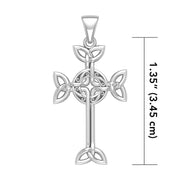 Celtic Cross Silver Pendant TPD1819