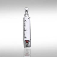 Power Triangle Silver Pendant TPD193