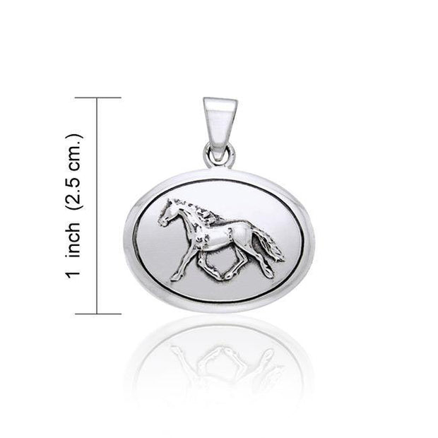 Palouse Horse Silver Pendant TPD2103