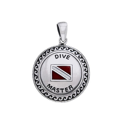 Freediver Sterling Silver Pendant