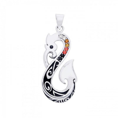 A showcase of unique beauty ~ Sterling Silver Viking Urnes Animal Pendant Jewelry TPD2207