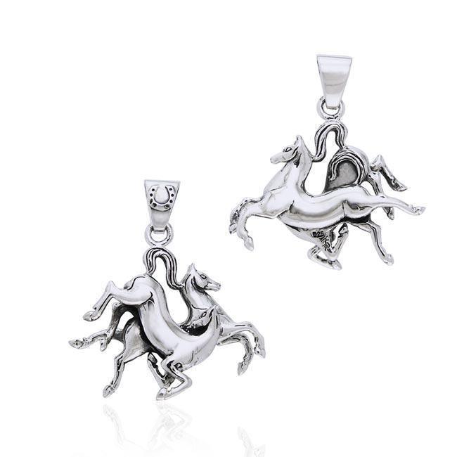 Jumping Horse Pendant TPD2268