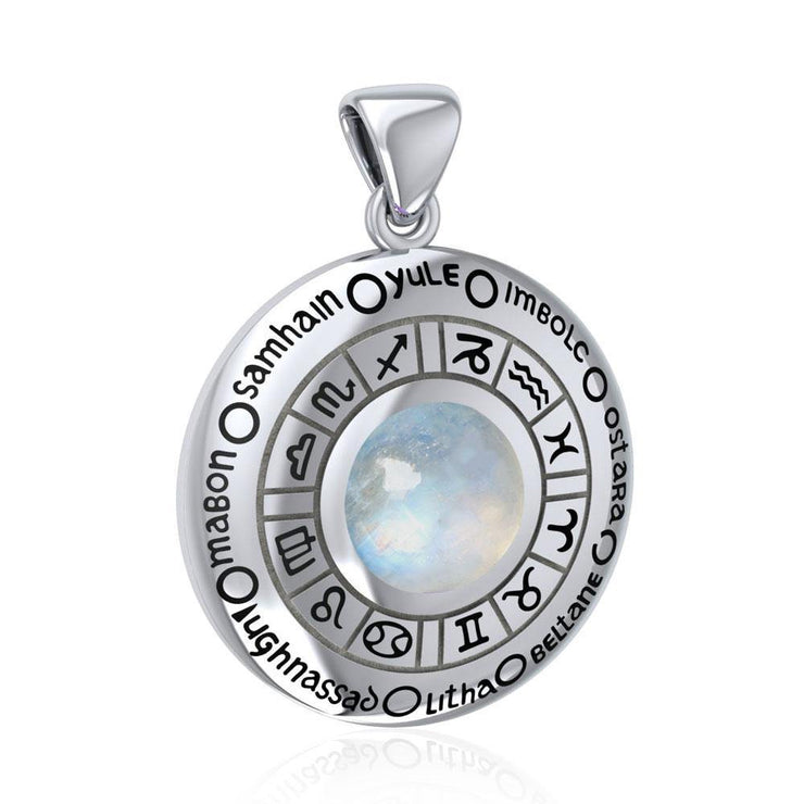 Wheel of the Year Silver Pendant TPD235 Pendant