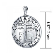 Silver Seal of Solomon Pendant TPD2837