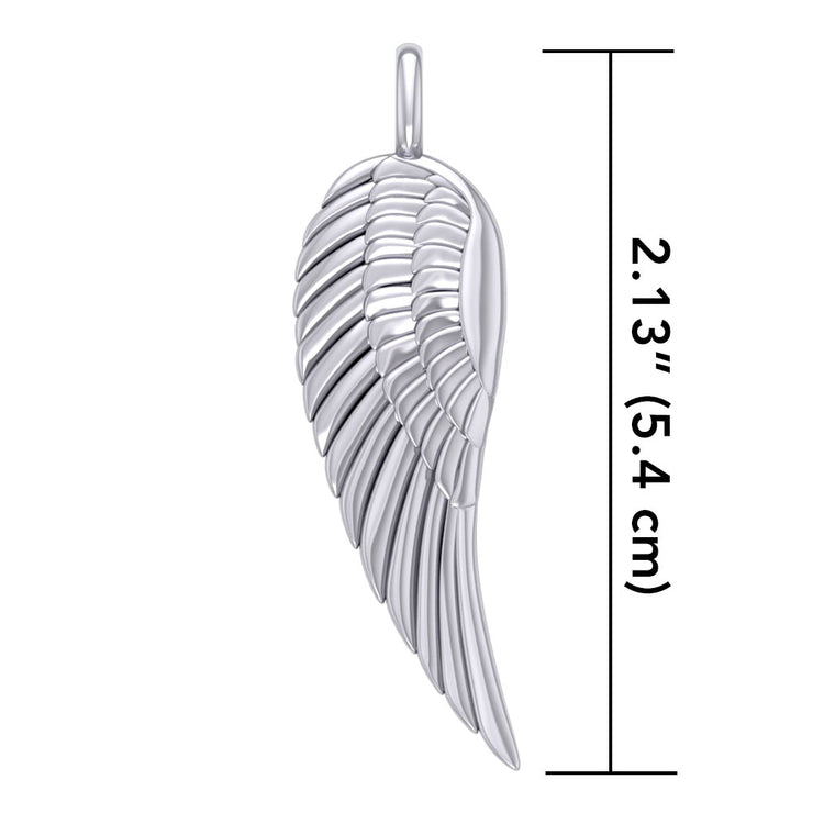 Angel Wing Silver Pendant TPD2932