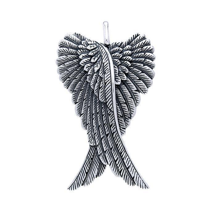 Angel Wings Silver Pendant TPD2933