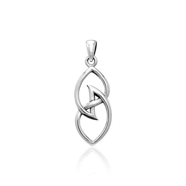 The Celtic Knot Sterling Silver Pendant TPD3032