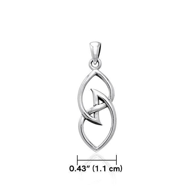 The Celtic Knot Sterling Silver Pendant TPD3032