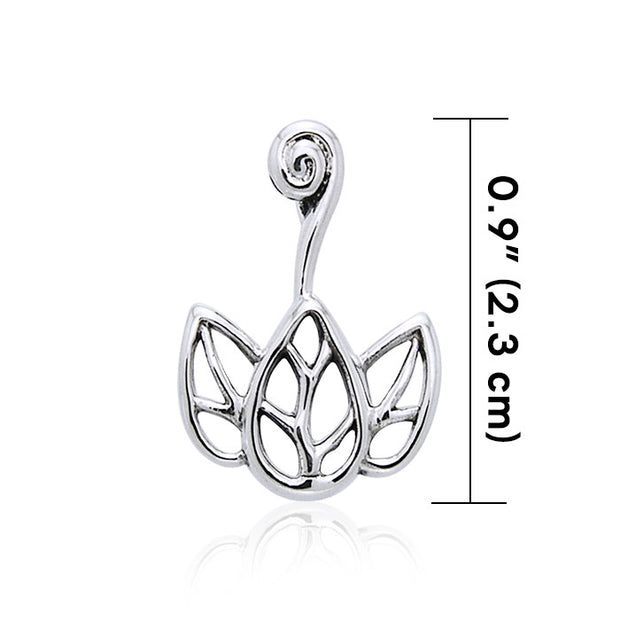 Citta Lotus Silver Pendant TPD3055