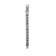 Magic Wand Silver Pendant by Oberon Zell TPD3175