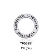 Serendipity Silver Ring Pendant TPD3251