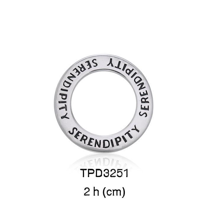 Serendipity Silver Ring Pendant TPD3251