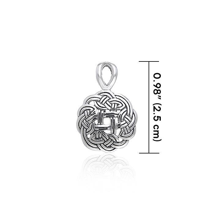 Celtic Knotwork Silver Pendant TPD358