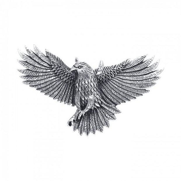 Sterling Silver Eagle Pendant by Ted Andrews TPD361