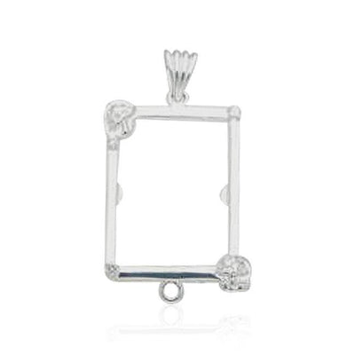 Picture Frame Silver Pendant by Cindy Thorrington TPD364