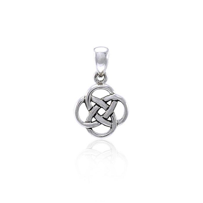 The Small Celtic Knot Silver Pendant TPD3688