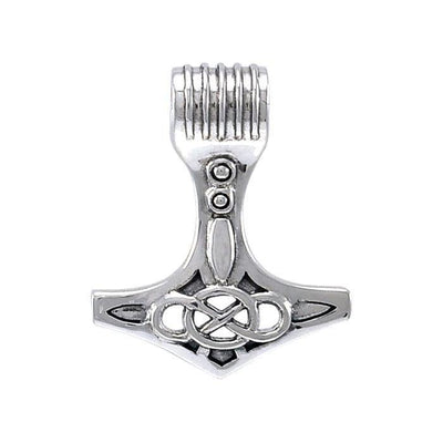 Thors Hammer Silver Pendant TPD3720