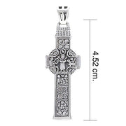 Celtic Cross Silver Pendant TPD3725