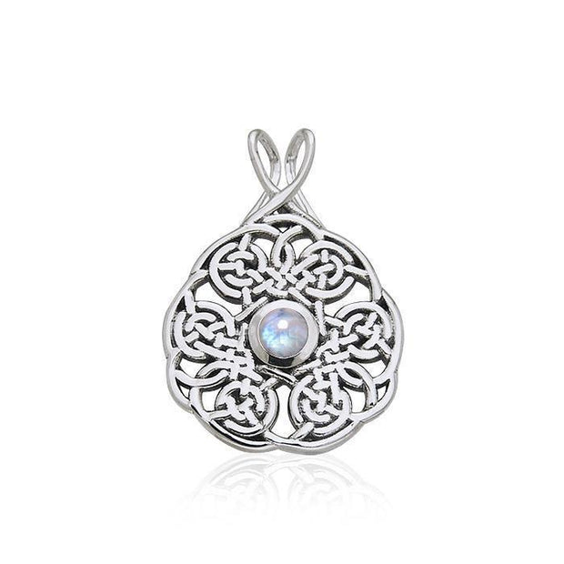 Celtic Knotwork Silver Pendant TPD373