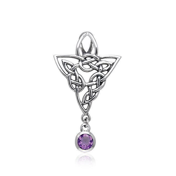 Celtic Knotwork Silver Pendant TPD376