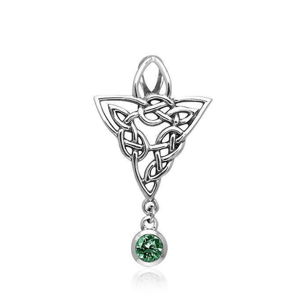 Celtic Knotwork Silver Pendant TPD376