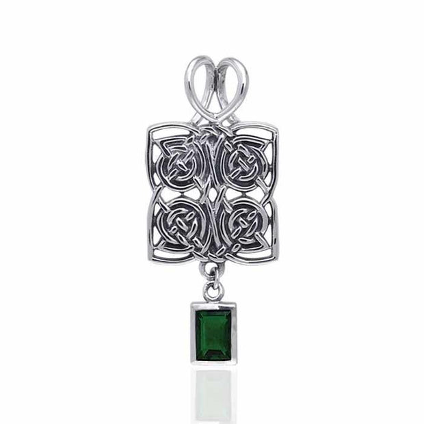 Celtic Knotwork Silver Pendant TPD380