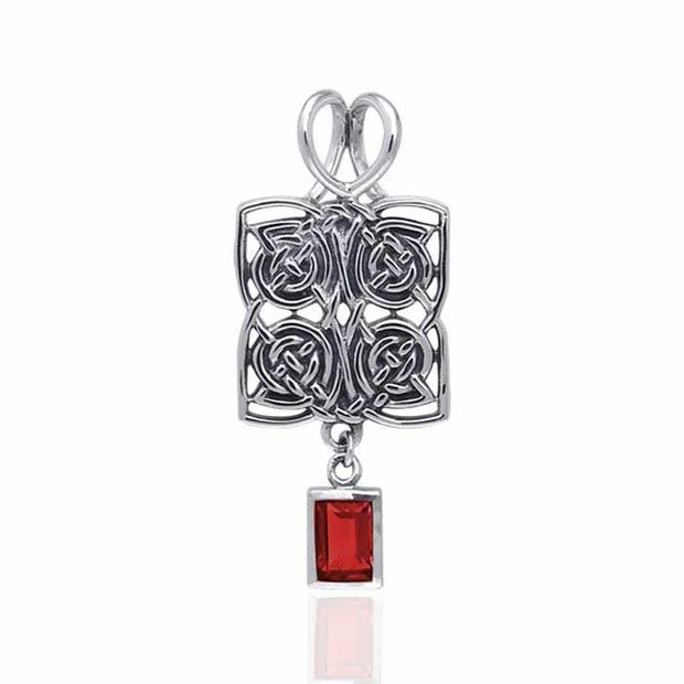 Celtic Knotwork Silver Pendant TPD380