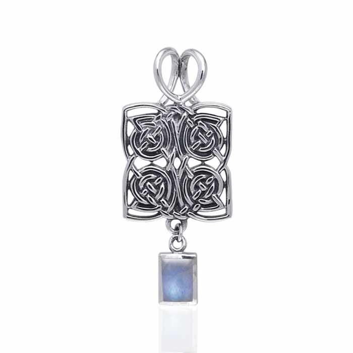 Celtic Knotwork Silver Pendant TPD380