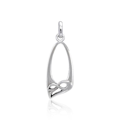 Silver Pendant with Celtic Infinity TPD3853