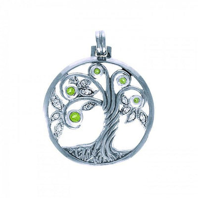 Majestic Symbolism ~ Sterling Silver Jewelry Tree of Life Jewelry Pendant TPD3876