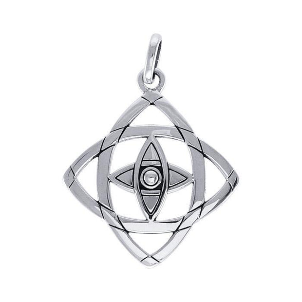 Be Focused Silver Pendant TPD3982