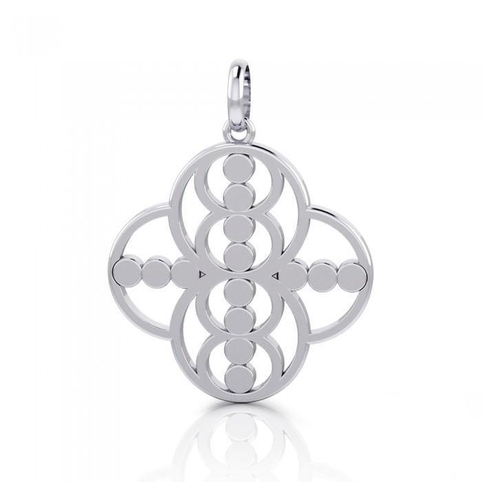 Energy Sterling Silver Hollow Pendant
