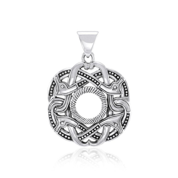 Celtic Knotwork Sterling Silver Pendant TPD403