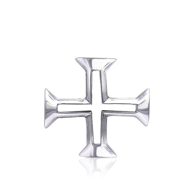 Greek Cross Silver Pendant TPD406 Pendant