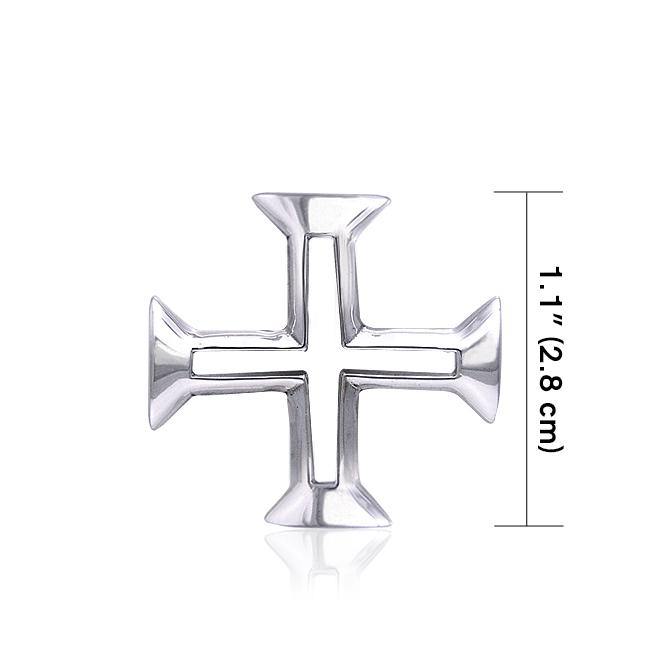 Greek Cross Silver Pendant TPD406 Pendant
