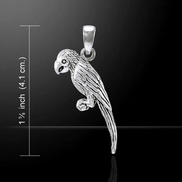 Parrot Sterling Silver Pendant TPD4087