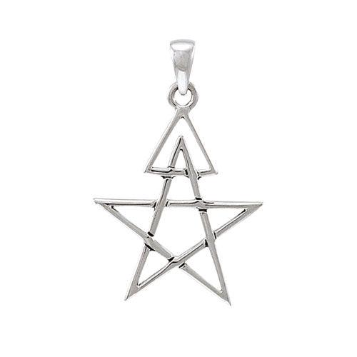 The Third Degree Pentacle Silver Pendant TPD4229