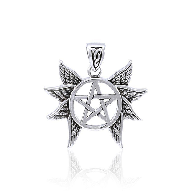 Unimaginable Energy of a The Star ~ Sterling Silver Jewelry Pendant TPD4272
