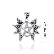 Unimaginable Energy of a The Star ~ Sterling Silver Jewelry Pendant TPD4272