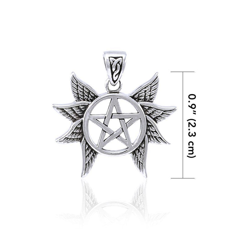 Unimaginable Energy of a The Star ~ Sterling Silver Jewelry Pendant TPD4272 Pendant
