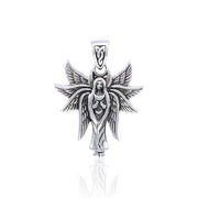 Wing Angel Sterling Silver Pendant TPD4276