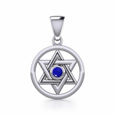 Star of David Sterling Silver Pendant TPD4297