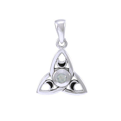 Trinity with Crescent Moon Pendant TPD4299