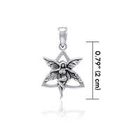 Trinity Fairy Silver Pendant TPD4312