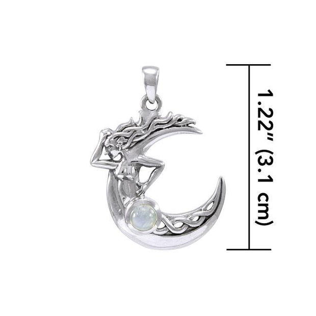 Celtic Knot Moon Goddess Pendant TPD4323 Pendant