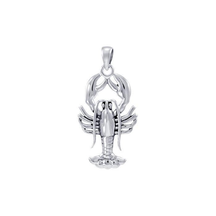 Lobster Silver Pendant TPD4380