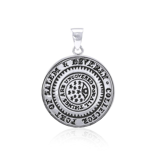 Port of Salem and Beverly Silver Pendant TPD4440
