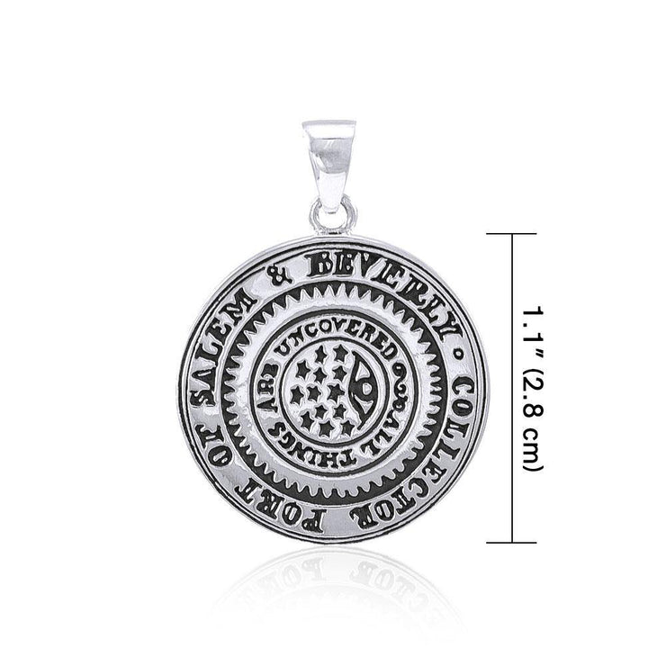 Port of Salem and Beverly Silver Pendant TPD4440