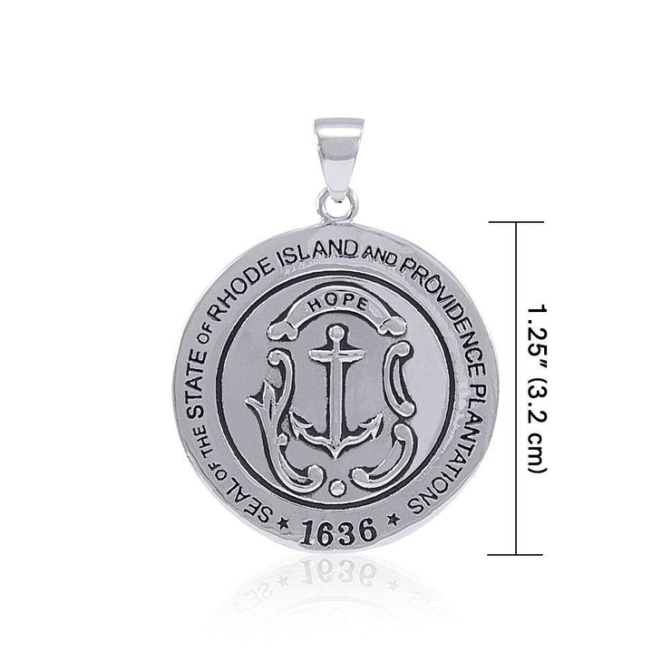 Seal of State of Rhode Island and Providence Plantations Pendant TPD4452