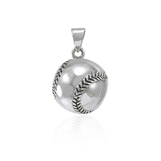 Baseball Silver Pendant TPD4467